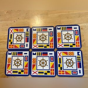 Pimpernnel Coaster Set of 6